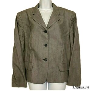 Pendleton Classic Gray Women's Blazer, Size 18